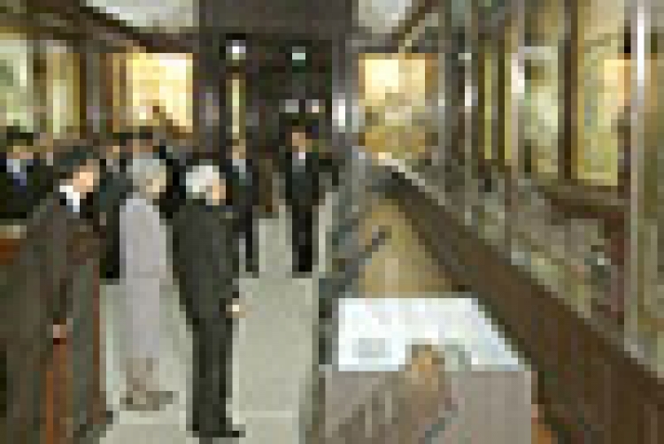 明治神宮外苑創建90年記念 聖徳絵画館特別展に行幸啓