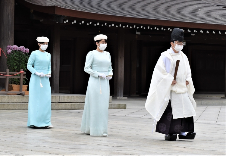 ・鎮座百年祭にあたり皇族方御参拝