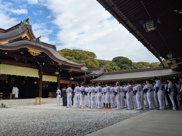 ■ 東京ヤクルトスワローズが必勝祈願